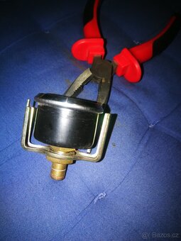 Manometr a kulové ventily,kartáč na kotle - 5