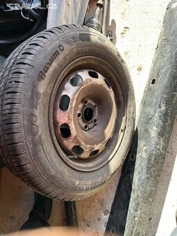 195/65 R15 letní sada pneu včetně disků 5x100 - 5