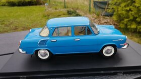 ŠKODA 1000 MB modrá ( 1:18.). - 5