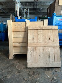 Dřevěná bedna s víkem - 5