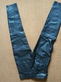 kožené kalhoty vel L/XL na štíhlou postavu - 5