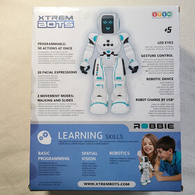 Chytrý robot Robbie - XTREM Bots High-tech - 5