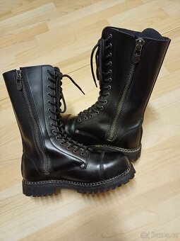 Vysoké boty Black Premium - vel. 42 - 5