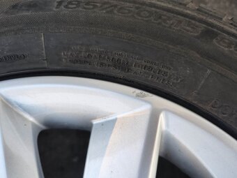 15"letní alu sada 5x100 origo Seat Ibiza 4 Fabia 3 Polo 6R - 5