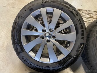Alu disky SEAT/Skoda 5x100 R16 pneu Continental - 5