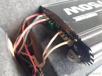 Subwoofer + zesilovač 750watt. - 5