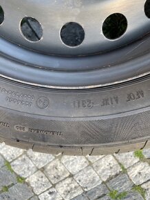 Letní kola 205/55/16 Continental + KFZ 8325 6,5Jx16 ET50 - 5