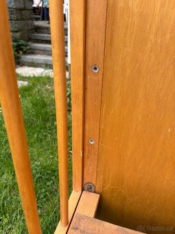 Dřevěná dětská postýlka - 5