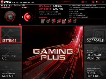 MSI B450 GAMING PLUS MAX (AM4 socket) - 5