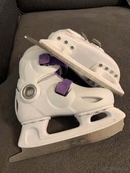 Dětské/dívčí nastavitelné brusle Oxelo, vel. 26-28 - 5