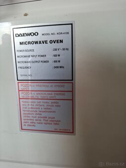 Mikrovlnka Daewoo - 5