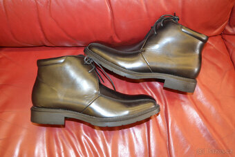 Nové zateplené kožené boty zn. Navaho vel.11 (45) - 5