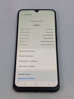 Samsung Galaxy A50 4/128gb black. Záruka 6 měsíců. - 5