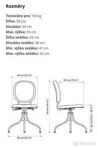Otočná židle Ikea BJÖRKBERGET - 5