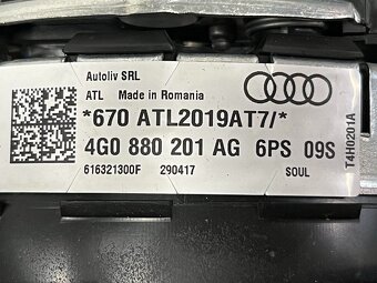 Palubní deska 4G1857001D černá 24A Audi A6 C7 4G FL 2018 - 5