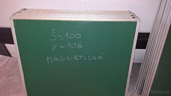 Tabule Magnetická tabule Dílenská tabule Školní tabule - 5