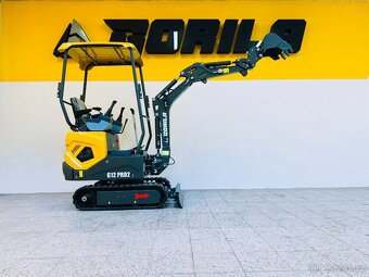 Minibagr Gorila G12SE l PRO ❗️KUBOTA AKCE ❗️Joystiky - 5