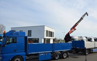 MAN TGX 26.500 - 6x2 – Valník + HR-PALFINGER PK 17.001 SLD 3 - 5