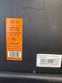 Prodám Britax Romer Kidfix III S 15-36 k - 5