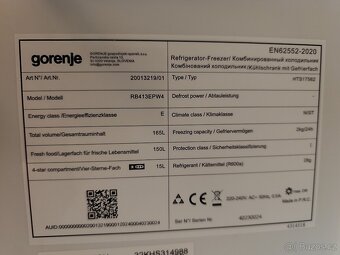 Lednička Gorenje NOVÁ - 5