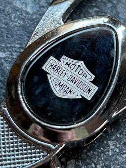 Klíčenka Harley Davidson chromovaný kov - 5