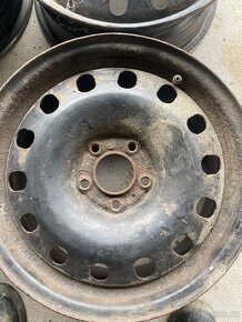 Plechové disky R16, rozteč 5x108 - 4 kusy - 5