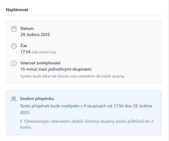 Facebook Autoposter do skupin - 5