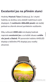 Chytré hodinky Madvell Talon 2 - 5