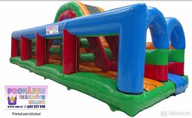 Pronájem skákacího hradu Peppa Pig, překážková dráha - 5