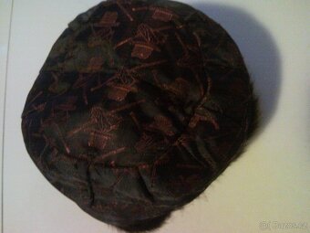 KOŽÍŠEK DÁMSKÝ NENOŠENÝ + KOŽEŠINOVÁ ČEPICE - 5