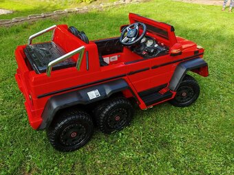 Dětské autíčko Mercedes-Benz G63 AMG 6x6 - 5