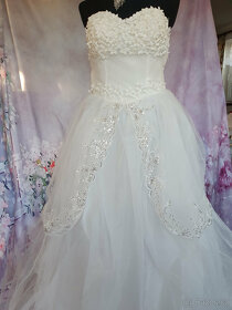 Svatební šaty Anna, nové, VÝPRODEJ - 5