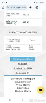 Zásobník toaletního papíru - 5