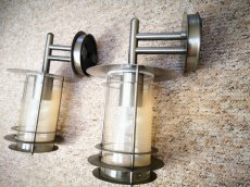 Dvě nerezová venkovní světla - 5