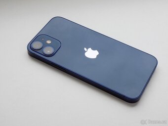 APPLE iPhone 12 mini 64GB Modrý - TOP STAV - 5