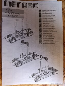 Nosič kol na tažné zařízení - 5