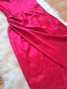 Hot pink společenské šaty vel.36 - 5