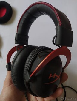Herní sluchátka HyperX Cloud II Red - 5