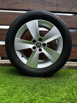 Alu kola 5x112 r16 s letním pneu (kl) - 5