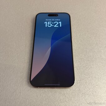 iPhone 15 Pro 256GB natural titan, bez škrábance - 5