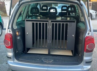 Výroba, přepravka dvojbox box kotec pro psy do auta, na míru - 5