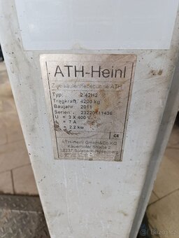 Dvousloupový zvedák ATH Heinl 4200kg - 5