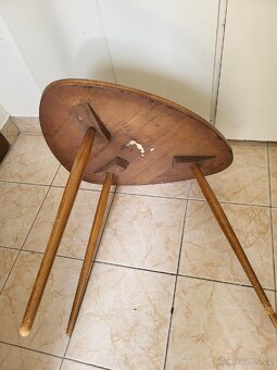 Retro stolek 50 60 leta - 5
