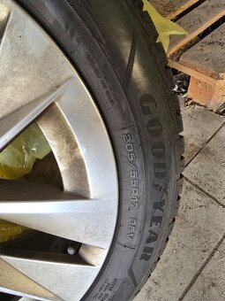 ALU kola Škoda Octavia IV a pneu 205/55 R17 95V - 5