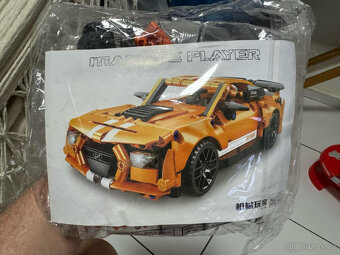 NOVÁ stavebnice závodní auto 478 dílků, délka 24cm - 5