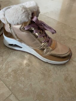 Dívčí zimní obuv Skechers velikost 34 - 5