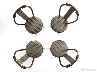 Jídelní židle po renovaci, buk, 4 kusy. - 5