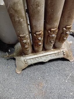 Secesní plynová kamna Vulkan - 5