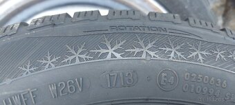 4x100 13" s pneu Barum145/70R13 - 5