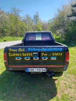 Dodge DAKOTA, 2.2i,71.kw,1988 ojedinělý kousek s airbrushem - 5